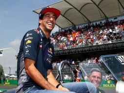 Daniel Ricciardo de Red Bull, se mostró asombrado por el ambiente. AFP / M. Thompson