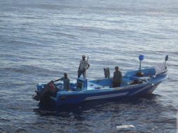 Los cuatro náufragos zarparon del Puerto de Esmeraldas, en Ecuador el 24 de septiembre. TWITTER / @SEMAR_mx