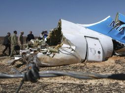 El Airbus 321 se estrelló con 224 pasajeros y tripulación. No hubo sobrevivientes. EFE / M. Grigoriev
