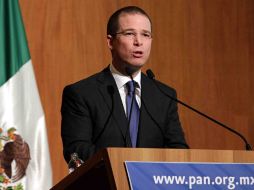 El líder albiazul agregó que su bancada busca en Colima un ejemplo de democracia para todo México. NTX / F. García