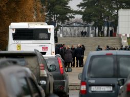 Los lesionados fueron trasladados a diversos hospitales; 35 de ellos se encuentran graves. EFE / A. Maltsev