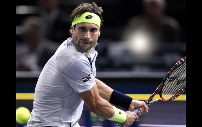 David Ferrer sólo necesitó una hora para derrotar por doble 6-2 a su rival. AFP / M. Medina