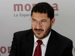 El líder de Morena, Martí Batres, dice que el partido seguirá luchando por la transformación del país y de su capital. NTX / ARCHIVO