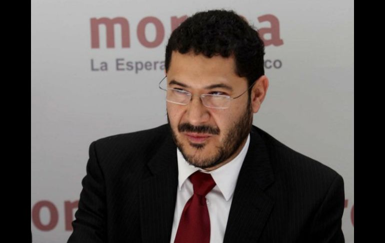 El líder de Morena, Martí Batres, dice que el partido seguirá luchando por la transformación del país y de su capital. NTX / ARCHIVO