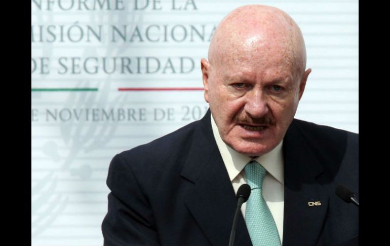 La posición del titular de la Conadic se presenta a poco más de tres meses de la fuga del capo. NTX / ARCHIVO