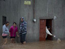 Las zonas afectadas por las lluvias de este fin de semana son Acaponeta, Tecuala, Santiago Ixcuintla y Ruiz. AP / ARCHIVO