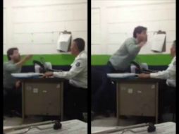 El ahora conocido como ''mirrey de Boca'' incluso amenaza al policía con ''refundirlo en el bote'' por supuesto abuso de autoridad. YOUTUBE / Conexion enRed