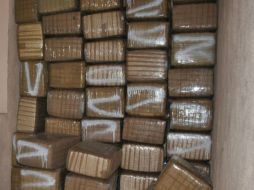 Los paquetes que contenían el alucinante estaban cubiertos con cinta canela, y eran transportados por el supuesto paciente. NTX / ARCHIVO