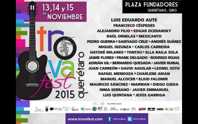 Los organizadores esperan una afluencia superior a las 50 mil personas durante los tres días. TWITTER / @trovafest