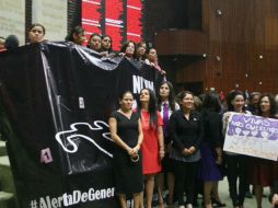 Diputadas del MC, Morena y PRD presentan una iniciativa para modificar la Ley que protege a las mujeres de la violencia. TWITTER / @DS_QROO