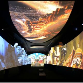 Peña Nieto inaugura sala multimedia en Palacio Nacional