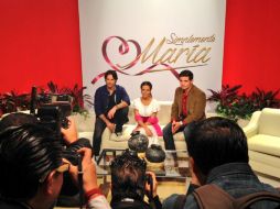 Señala que ella y el equipo están haciendo las cosas con el corazón para que el producto le guste al público. TWITTER / @simplementemariatv