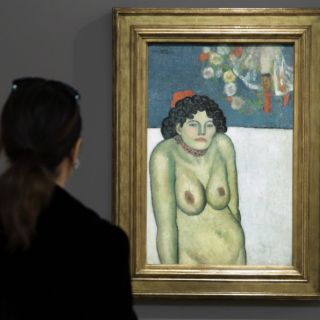 'La Gommeuse' de Picasso alcanza en NY los 67.5 MDD