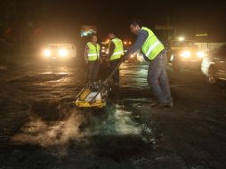 Este jueves comenzaron las acciones preventivas de bacheo en López Mateos. ESPECIAL / Flickr / Gobierno de Zapopan