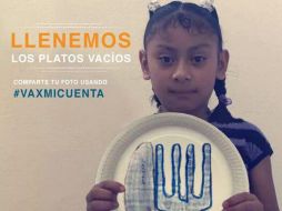'Llenemos los platos vacíos' permitirá que más niños se integren a un óptimo desarrollo alimentario. TWITTER / @dominosMX