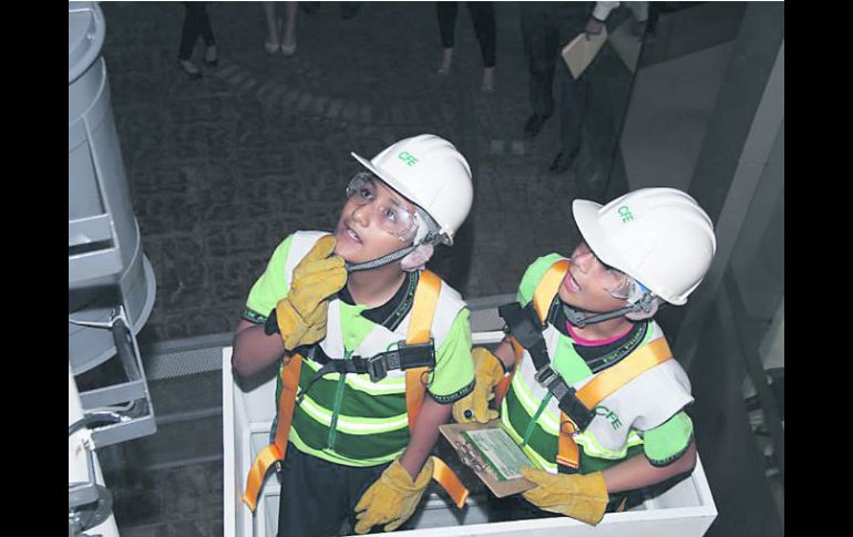 Los niños desarrollan destrezas en situaciones cercanas a la realidad. ESPECIAL /