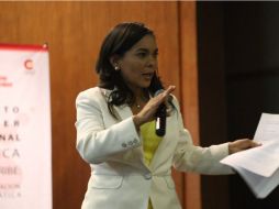 Tras una reunión privada, la corriente Nueva Izquierda define a Beatriz Mojica Morga su propuesta para ser la secretaria general. TWITTER / @Beatriz_Mojica