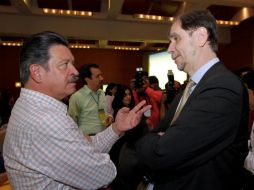 Navarrete (izq) renunció luego de 13 meses, el diputado Basave (der) pidió licencia para postularse al cargo. SUN / C. Mejía