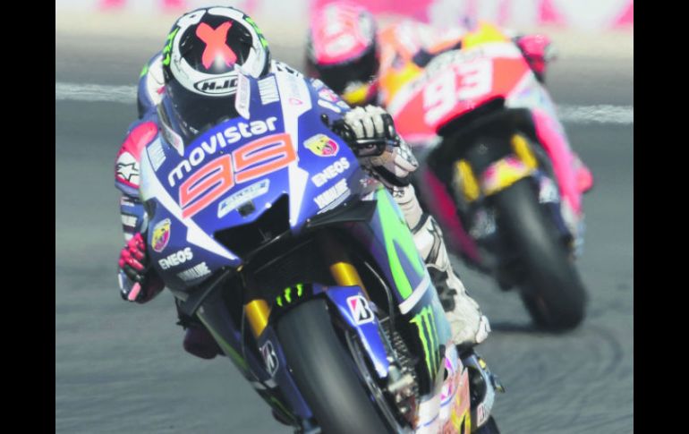 Jorge Lorenzó afirmó que con el 'segundo neumático' ha hecho 'la vuelta' de su vida. AFP / J. Jordan