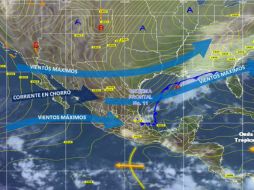 Las condiciones climáticas serán variables para todos los estados de la República. TWITTER / @conagua_clima