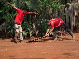 Los cuerpos de rescate retomaron las labores de búsqueda de supervivientes. AFP / C. Simon