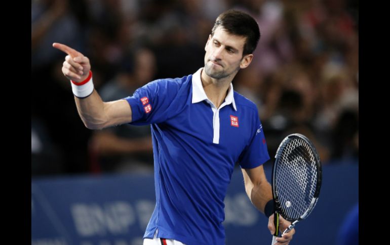 Con estas credenciales, Djokovic se presentará como el favorito absoluto al torneo Masters en Londres. AP / F. Mori