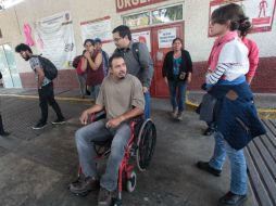 Los activistas heridos pertenecen al Frente Nacional de Lucha por el Socialismo. EFE / S. Gutiérrez