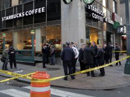 Imágenes de la televisión mostraban una intensa movilización de patrullas. AP / M. Lenninham