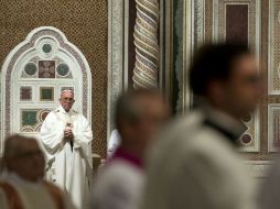 El Papa Francisco tachó de ''acto deplorable'' la sustracción de documentos reservados del Vaticano. EFE / C. Peri