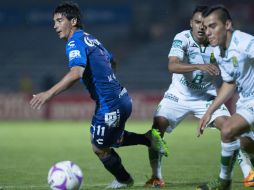 Flavio Jesús Santos Carrillo y Gustavo Matías Alustiza (foto), ambos del Puebla, recibieron la misma sanción por 'juego brusco grave'. MEXSPORT / ARCHIVO