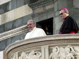 Francisco se mostró preocupado por las infrahumanas condiciones de trabajo que aún persisten en el mundo. EFE / C. Peri