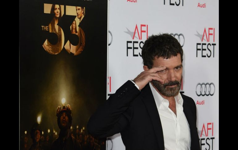 Realiza comentarios durante una entrevista con motivo del estreno el viernes en Estados Unidos de ''Los 33''. AFP / M. Ralston