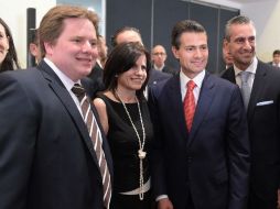 Peña Nieto expresó reconocimiento al Comité Judía por el apoyo a los mexicanos en EU. NTX / CORTESÍA