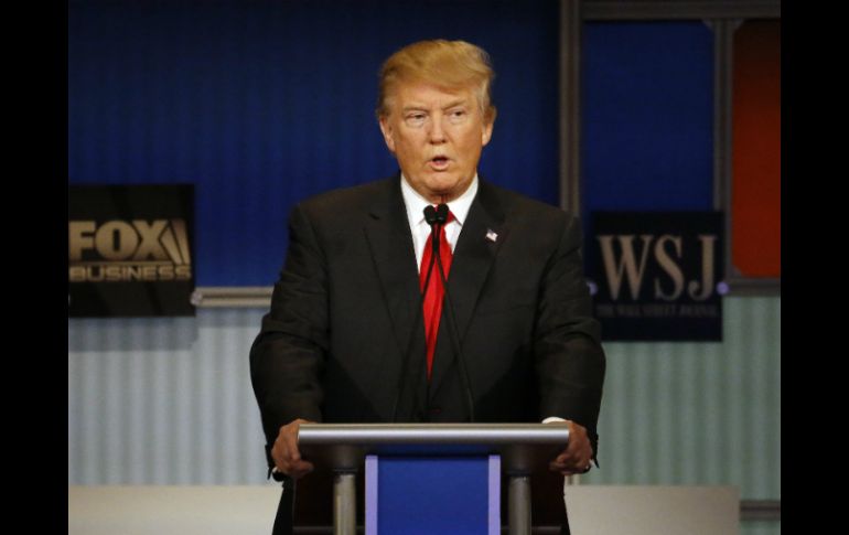 Trump reitera que los indocumentados están causando dificultades con las drogas en EU. AP / M. Gash