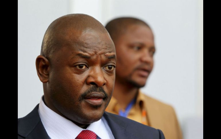 Nkurunziza anima a las fuerzas de seguridad a utilizar todos medios a su disposición para restablecer la seguridad. EFE / N. Khamis
