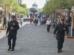 Cuatrocientos policías vigilan la zona, mientras que 500 servidores más salieron a hacer labores de remozamiento. EL INFORMADOR / A. García
