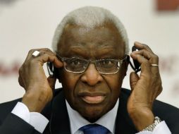 Diack sirvió como miembro pleno del COI durante 15 años hasta 2014, cuando se convirtió en miembro honorario. AP / K. Cheung