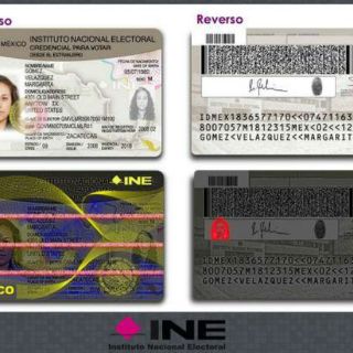 El INE publica modelo de credencial para votar desde el extranjero