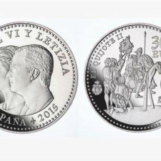 La RAE dedica moneda conmemorativa a segunda parte de 'Don Quijote'