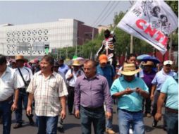 El gobierno de Michoacán hace un llamado al grupo de la CNTE para manifestarse de forma pacífica. TWITTER / @CNTEMX
