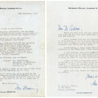 Subastan carta en la que Ian Fleming anticipó una historia actual del 007