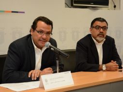 El síndico municipal, José Luis Tostado (i) dice que la denuncia será contra los funcionarios de la anterior administración. ESPECIAL / Flickr / Gobierno de Zapopan