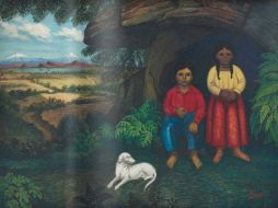 La obra de Horacio Rentería se ofrecerá de 150 mil a 200 mil pesos. ESPECIAL / mortonsubastas.com