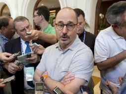 El gerente general de los Yankees, Briam Chasman dijo que se acordó drear espacion en su nómina de 40 jugadores. AP / W. Lee