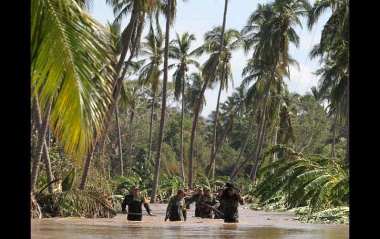 Del total de municipios impactados por 'Patricia', 34 corresponden al Estado de Jalisco. EFE / ARCHIVO