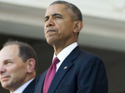 Obama también habló con Jacob Zuma sobre la cumbre del cambio climático. AFP / S. Loeb