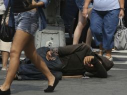 Nueva York es la ciudad de Estados Unidos que más indigentes tiene. AP / ARCHIVO