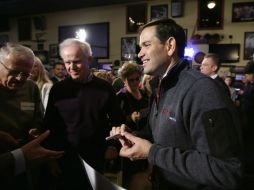 Rubio necesita convencer a los republicanos que se puede confiar en él en el tema migratorio. AP / ARCHIVO