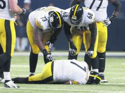 Si 'Big Ben' no participa en el próximo partido, el encargado de los controles de Pittsburg sería Landry Jones. AP / ARCHIVO