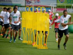 Entrenamiento de la Selección de Costa Rica. AP / E. Becerra